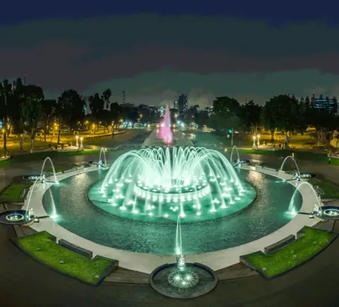 circuito magico del agua